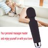 Profi Massagestab mit Vibration â€“ FÃ¼r Nacken/RÃ¼cken Muskelschmerzen â€“ 20 Stufen
